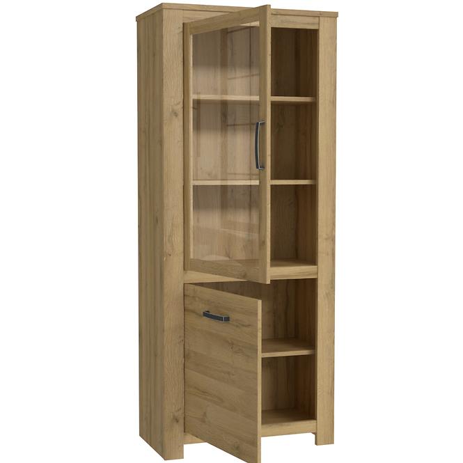 Vitrine Havanna 77cm Antiqued Eiche (HVNV711) L