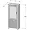 Vitrine Havanna 77cm Antiqued Eiche (HVNV711) L,5