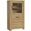 Vitrine Havanna 77cm Antiqued Eiche (HVNV411) R