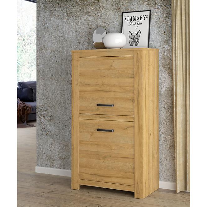 Kommode Havanna 77cm Antiqued Eiche R