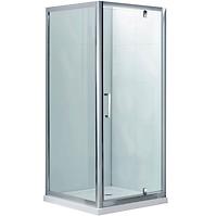 Duschkabine Marko 80 klares Glas - Chrom