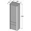 Schrank Yoop Yps71 58,8cm Eiche Sonoma/Grau,4