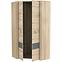 Schrank Yoop Yps92 97,4cm Eiche Sonoma/Grau,4