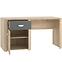 Schreibtisch Yoop Ypb21 130cm Eiche Sonoma/Grau,3