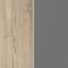 Bett Yoop Ypl09 90x200cm Eiche Sonoma/Grau,7