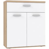 Kommode Winnie Wnk431-Q36 Weiß / Eiche Sonoma