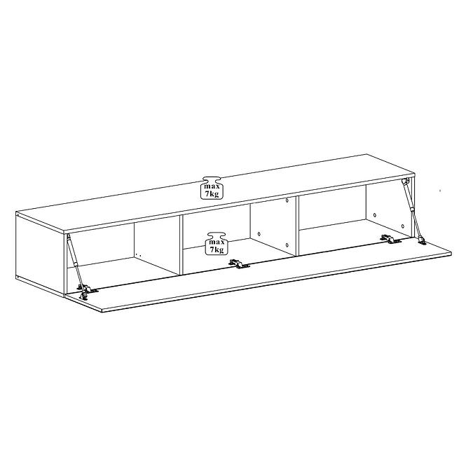 Tv Tisch Switch SW1 Weiß