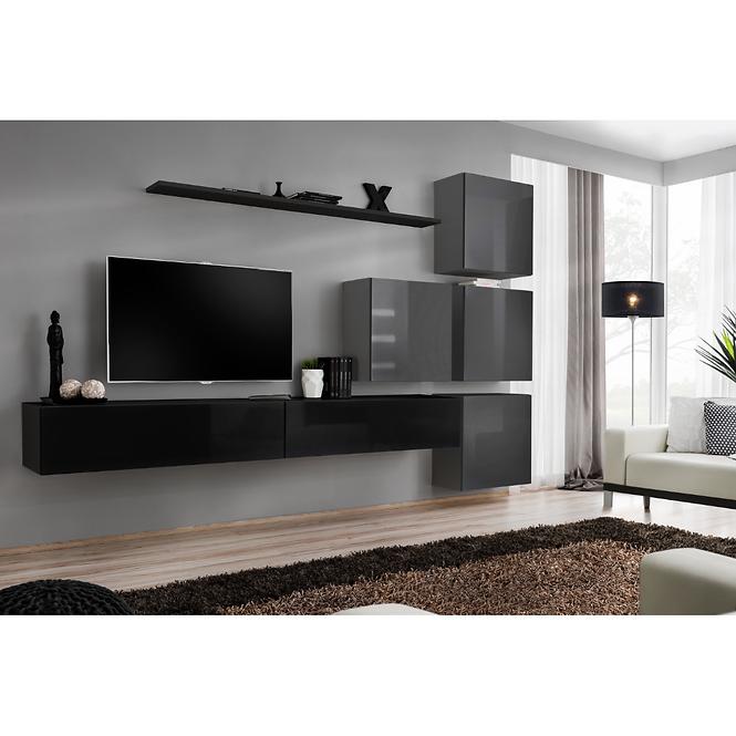 Tv Tisch Wisząca Switch SW2 Schwarz