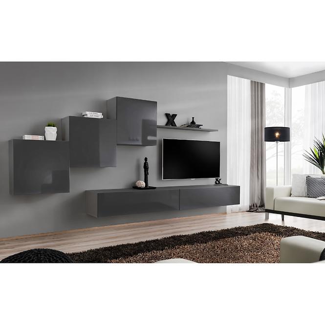Tv Tisch Wisząca Switch SW2 Grafit 