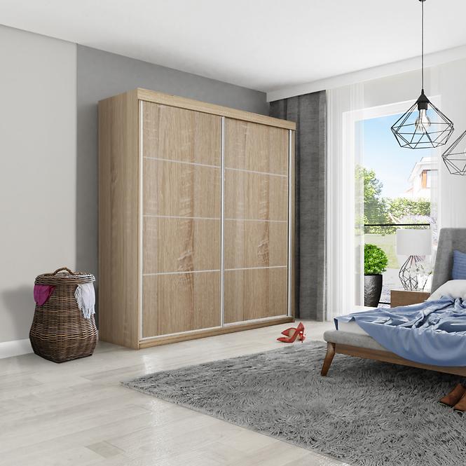 Schrank Top 25 Plus 200  Eiche Sonoma,2