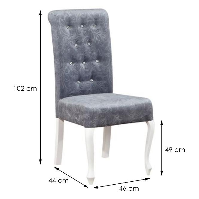 Stuhl W124 Weiß Art.11824