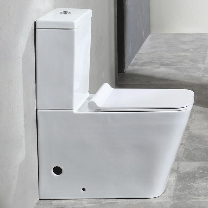 WC kombi Nilus horizontal mit Sitz