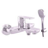 RAV-SLEZAK VLTAVA Bademischer mit Dusche - Teilung 150mm VT454.5/1