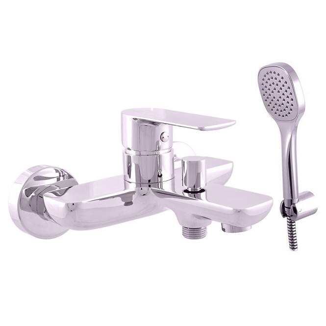 RAV-SLEZAK VLTAVA Bademischer mit Dusche - Teilung 150mm VT454.5/1