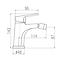 RAV-SLEZAK COLORADO Bidet Wasserhahn mit Goldablauf CO145.0KZ,2