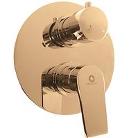 RAV-SLEZAK COLORADO Eingebauter goldener Dusch-/Bademischer CO186KZ