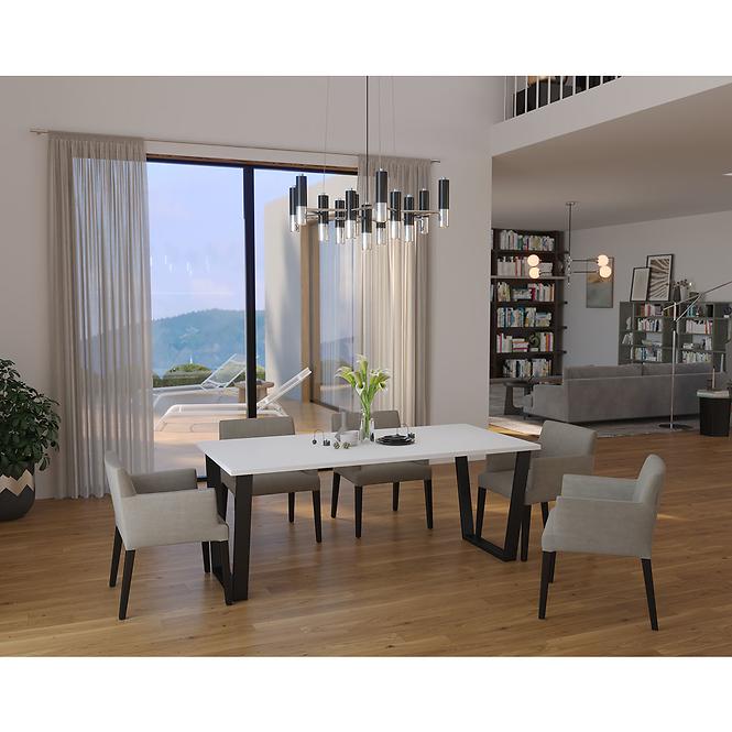 Essentisch Cezar 138x90 – Weiß                              