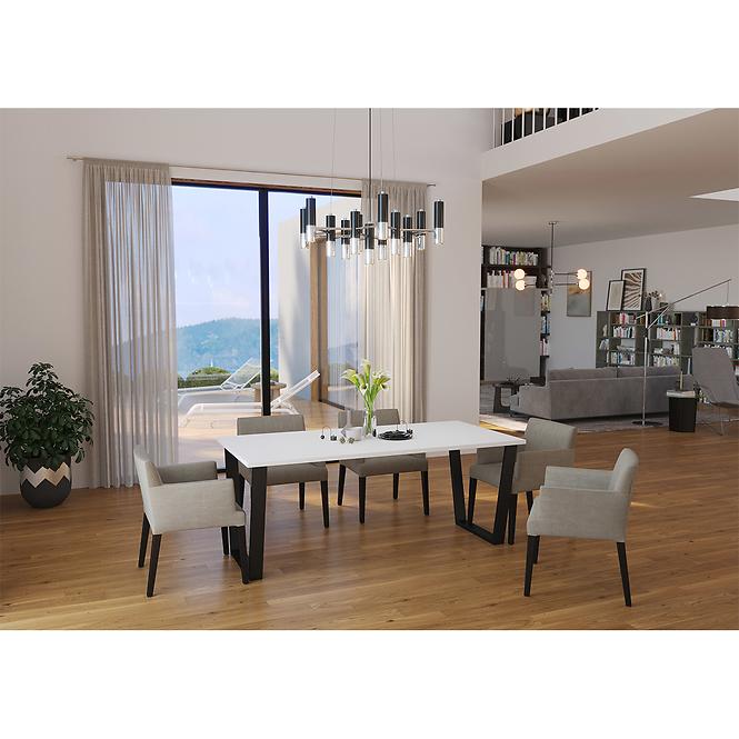 Essentisch Cezar 185x90 – Weiß                              