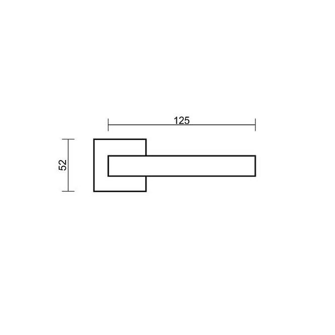 Türgriff Warna Fit R67F golden Pvd