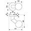 Edelstahlkugel RK.KNOB.02.FIX.CE     ,2