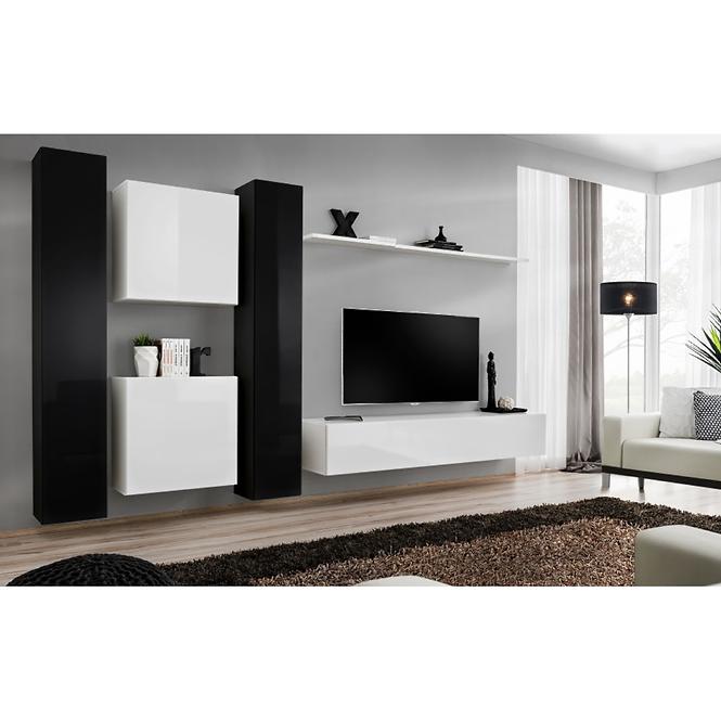 Hängender Schrank Switch SW1 Schwarz