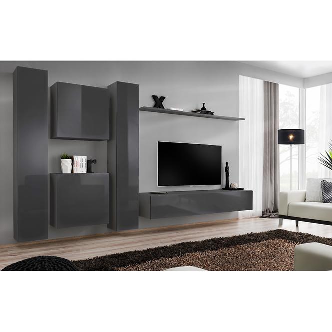 Hängender Schrank Switch SW1 Grafit 