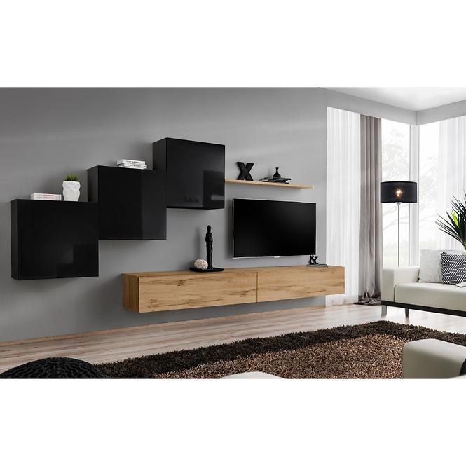 Hängender Schrank Switch SW3 Schwarz 