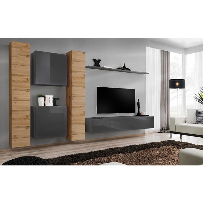 Hängender Schrank Switch SW3 Grafit 