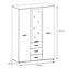 Schrank Dino Eiche Sonoma/Weiß DSW DI-01,3