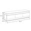 Tv Tisch Berlin P.Gray/Artisan ASPG BL RTV,4