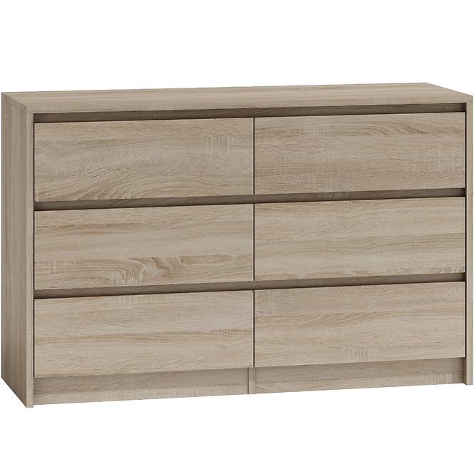 Kommode Karo K120 6 Eiche Sonoma