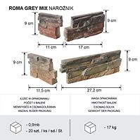 Eckstein Roma gray mix pack=0,9mb