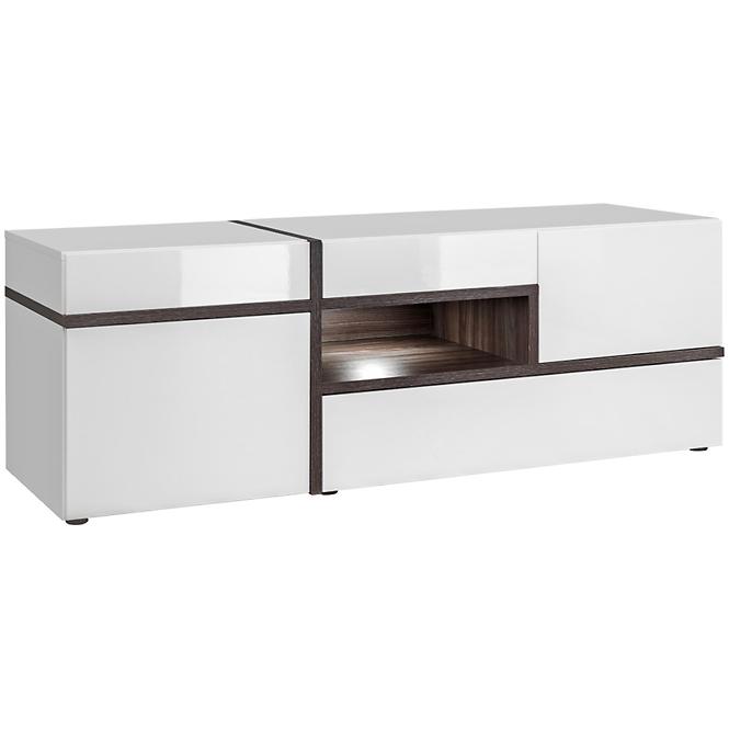 Tv Stolek Cross Weiss /Perla Elm Pew Cs Rtv