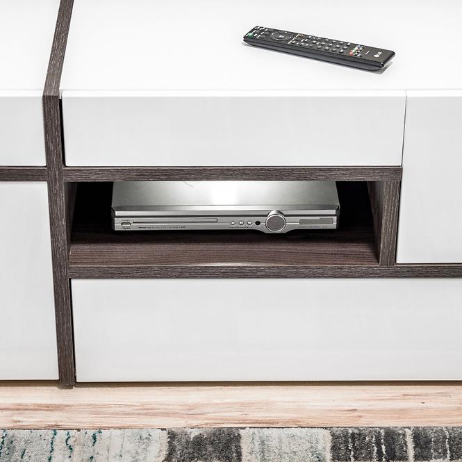 Tv Stolek Cross Weiss /Perla Elm Pew Cs Rtv