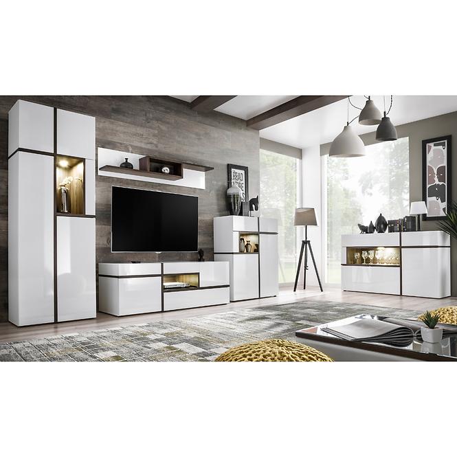 Vitrine Cross Weiss/Perla Elm Pew Cs Wsw