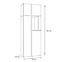 Vitrine Cross Weiss/Perla Elm Pew Cs Wsw,3