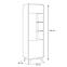 Vitrine Round Kronberg/Antracit Anrv Rd Wsw,4