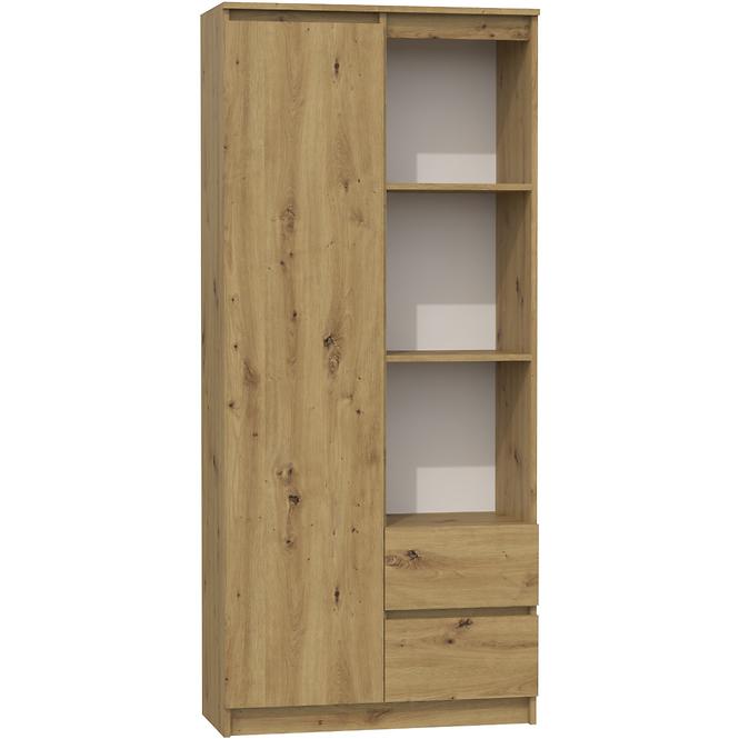 Regal Office Weiß Rs-80 Eiche Artisan