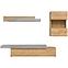 Wohnwand Abw Concret Riviera/Betón Rvaj Cr,2