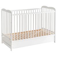 Babybett Ala Ii Plus Schublade Weiß