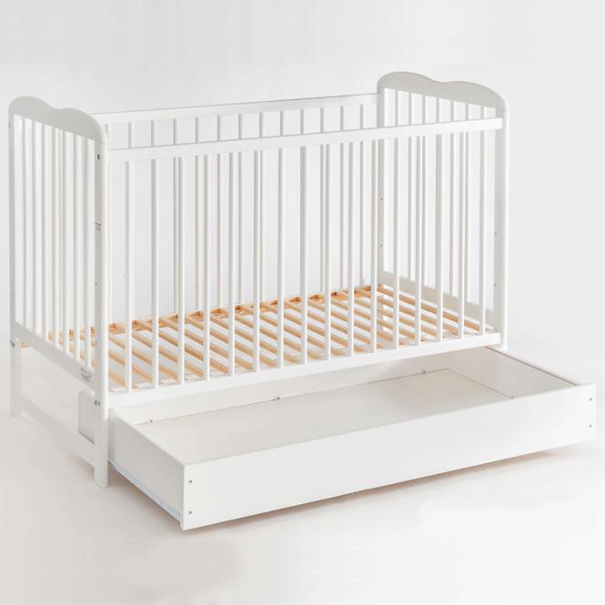 Babybett Ala Ii Plus Schublade Weiß