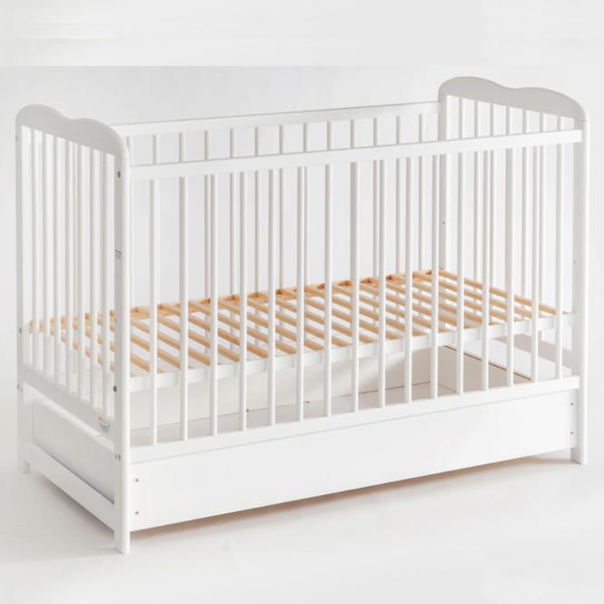 Babybett Ala Ii Plus Schublade Weiß