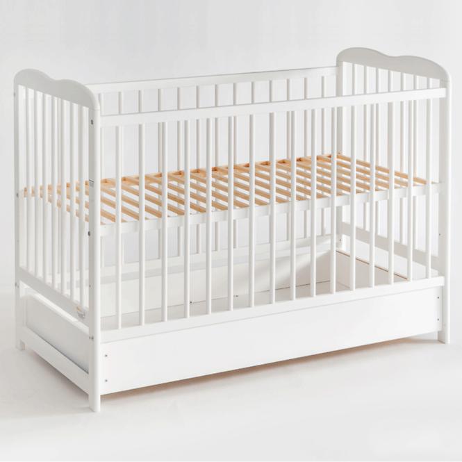 Babybett Ala Ii Plus Schublade Weiß