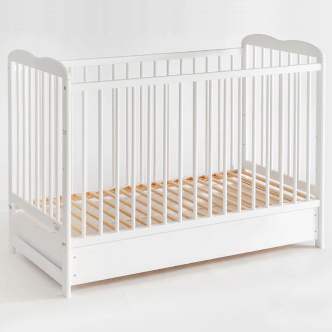 Babybett Ala Ii Plus Schublade Weiß