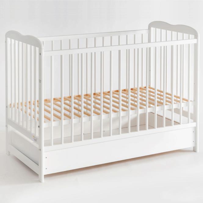 Babybett Ala Ii Plus Schublade Weiß