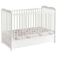 Babybett Ala Ii Plus Schublade+Matratze Weiß