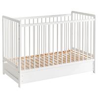 Babybett Cypi Ii Plus Schublade Weiß