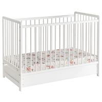 Babybett Cypi Ii Plus Schublade+Matratze Weiß
