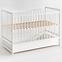 Babybett Cypi Ii Plus Schublade+Matratze Weiß,15