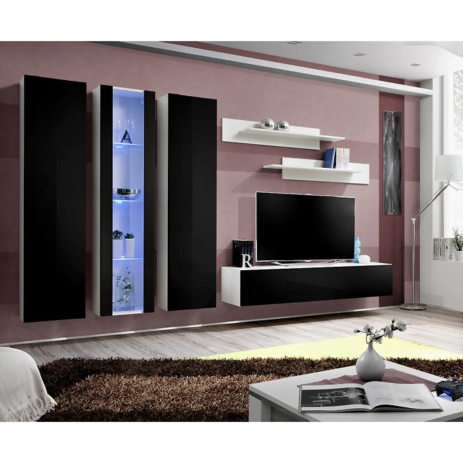 Wandeinheit C+Glas Schwarz /Weiß Ws Fy C4